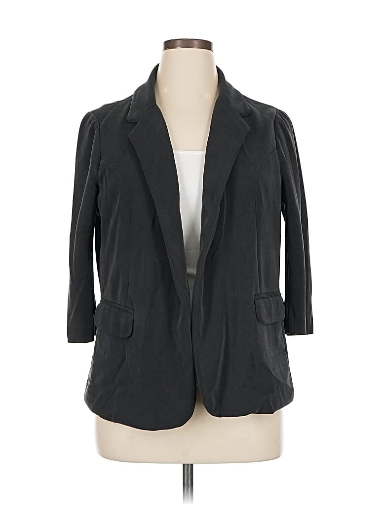 Pre-owned Skies Are Blue Blazer Jacket In Gray