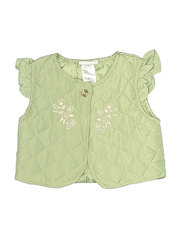 DAISY FUENTES Pre-owned Kids' Vest In Green