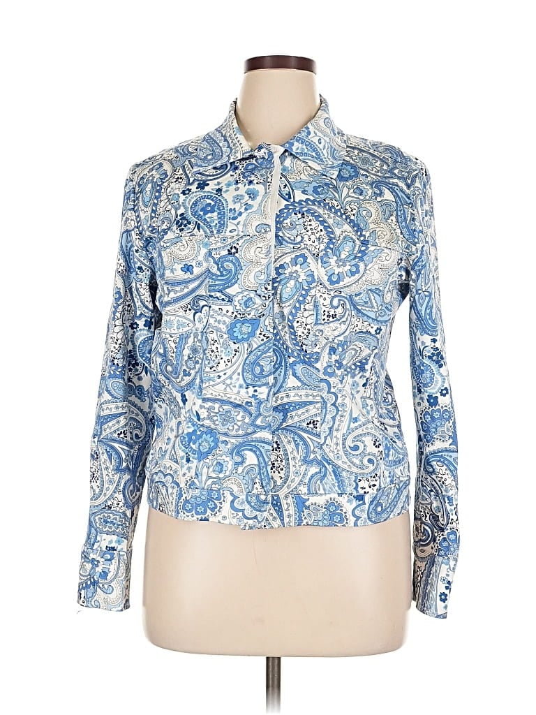 Pre-owned Assorted Brands Jacket In Blue