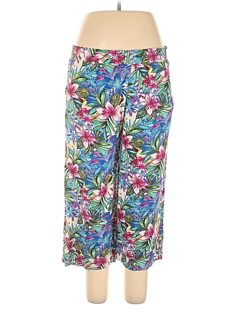 Pre-owned Caribbean Joe Linen Pants In Blue