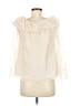 DAZY 100% Polyester Ivory 3/4 Sleeve Blouse Size M - photo 2