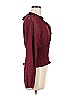 Kojooin 100% Polyester Burgundy Long Sleeve Blouse Size M - photo 4