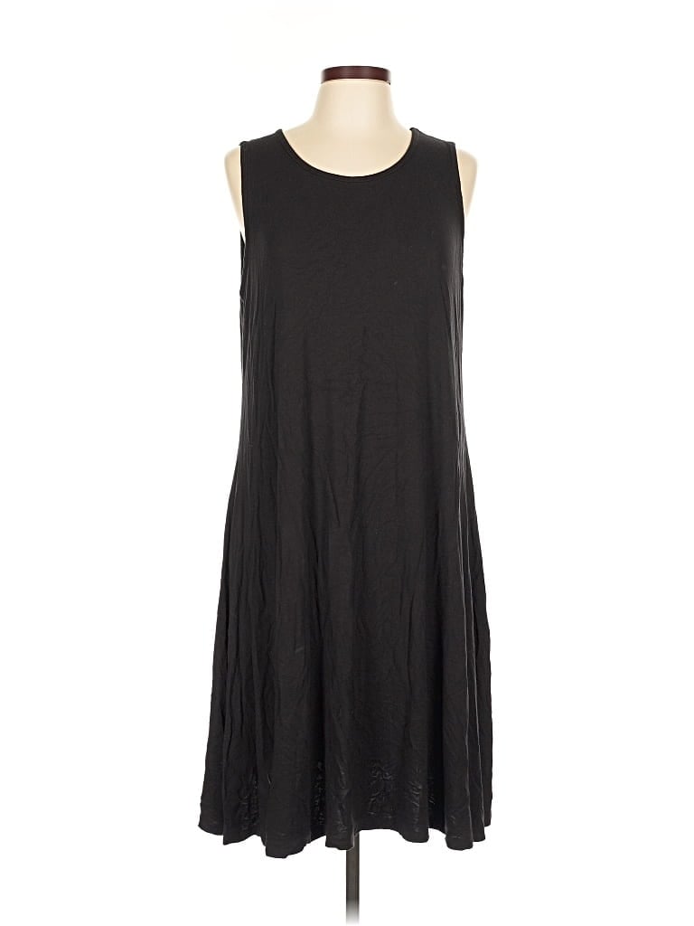 Pre-owned Croft & Barrow Casual Dress In Black