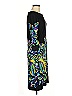 Periwinkle Paisley Black Casual Dress Size 6 (estimated) - photo 4