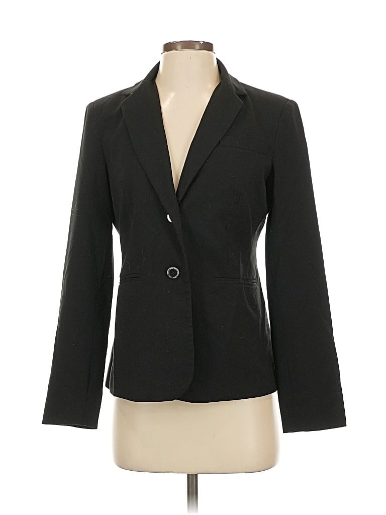 Pre-owned Calvin Klein Blazer Jacket In Black