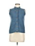 Charter Club Blue Vest Size M (petite) - photo 1