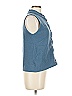 Charter Club Blue Vest Size M (petite) - photo 4