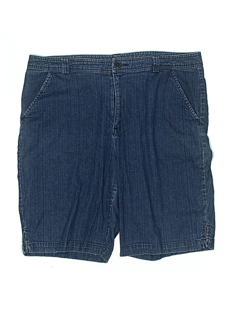 Pre-owned White Stag Denim Shorts In Blue