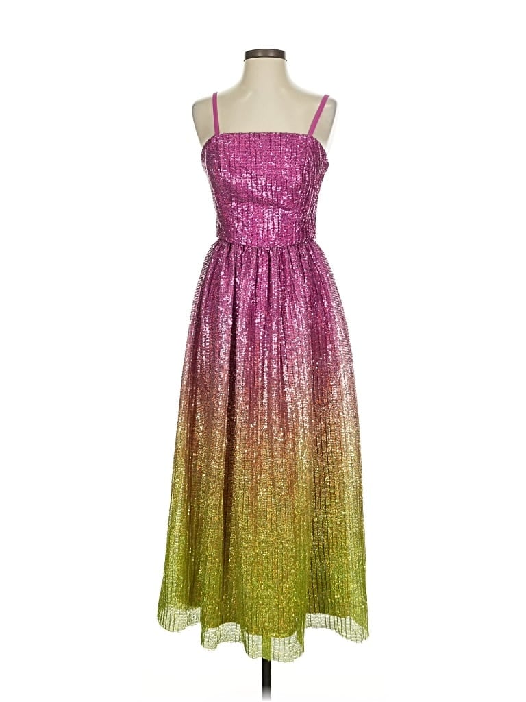 Pre-owned Dress The Population Cocktail Dress In Pink