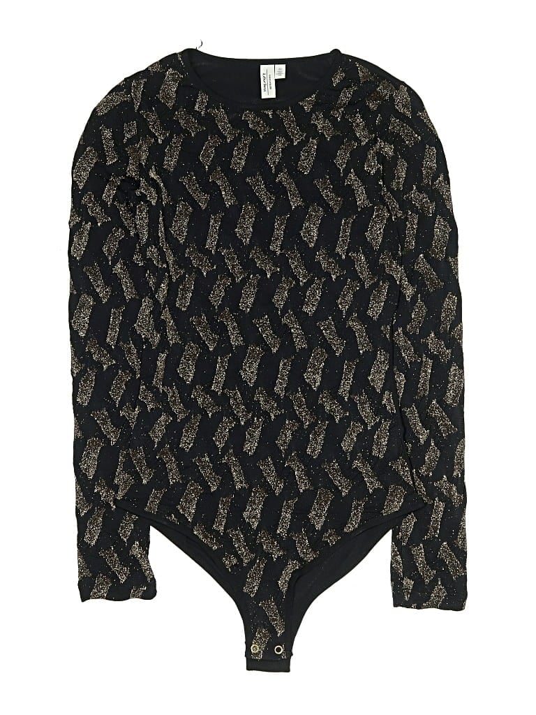 Pre-owned Paris Atelier & Other Stories Bodysuit In Black