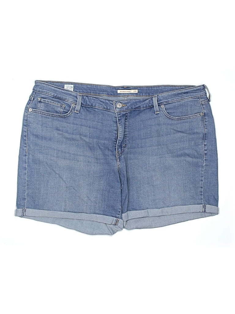 Pre-owned Levi's Denim Shorts In Blue