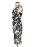 Vera Wang Graphic Gray Cocktail Dress Size 4 - photo 5