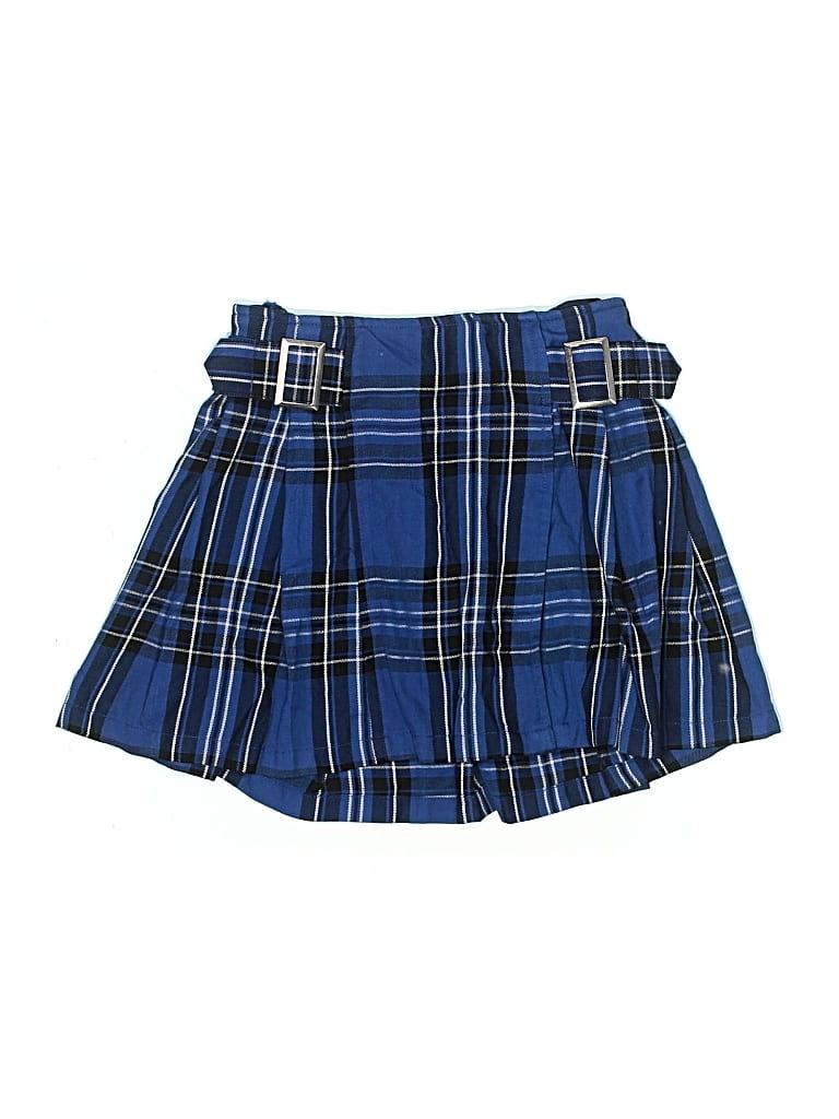 Pre-owned Justice Kids' Skirt In Blue