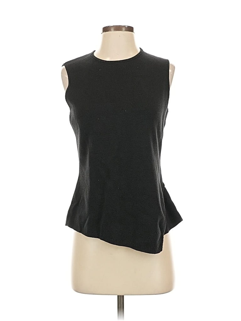 Pre-owned Anne Klein Cardigan Sweater In Black