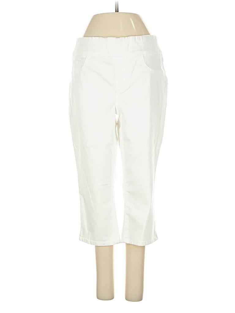 Pre-owned Chico's Casual Pants In White