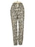 Hayden Animal Print Ivory Casual Pants Size S - photo 1