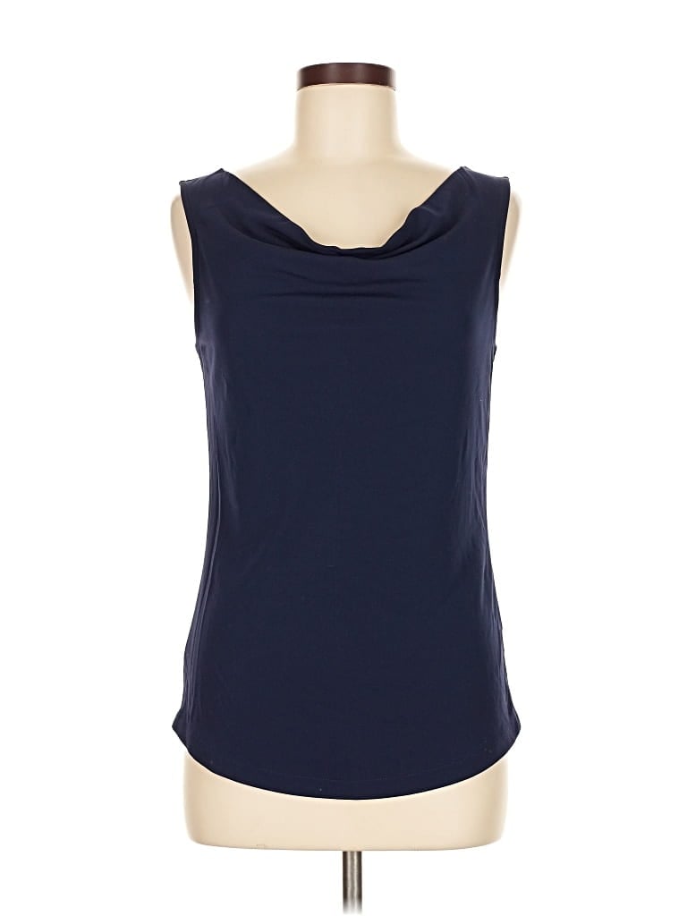 Pre-owned Polo Ralph Lauren Sleeveless Blouse In Blue