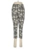 Old Navy Print Ivory Gray Leggings Size M - photo 1