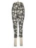 Old Navy Print Ivory Gray Leggings Size M - photo 2