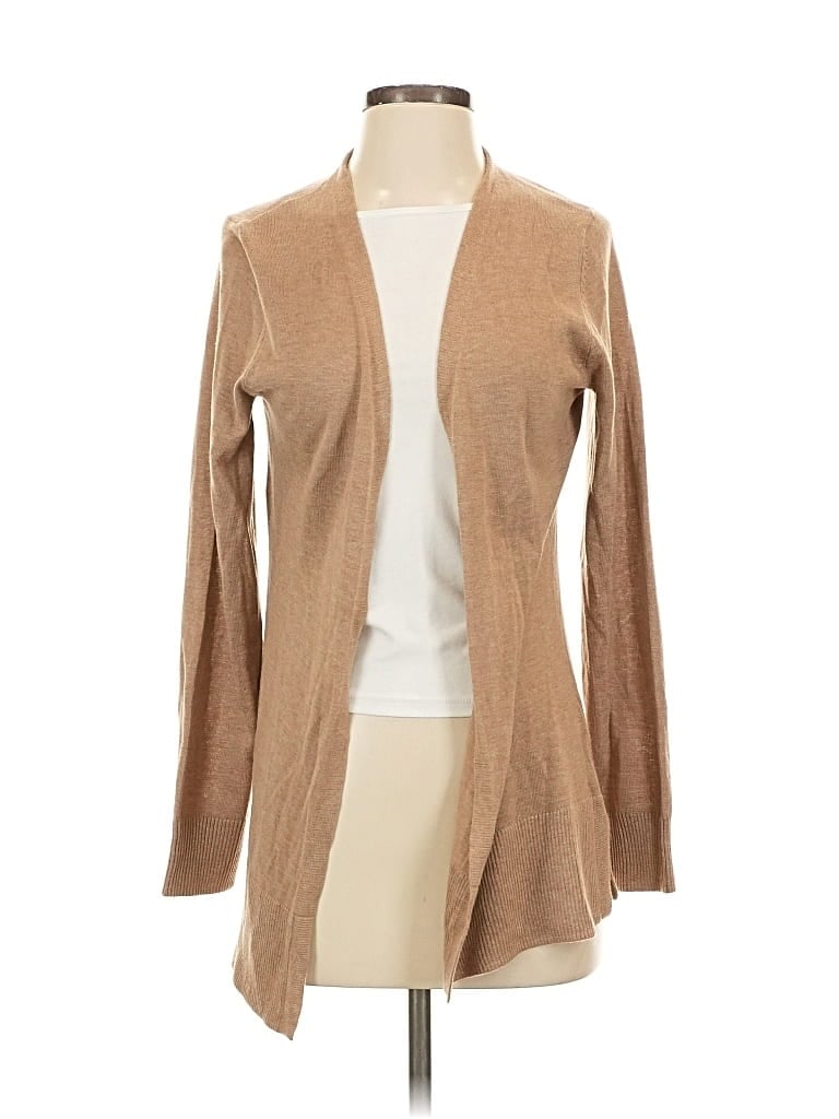 Pre-owned Amazon Essentials Cardigan Sweater In Brown