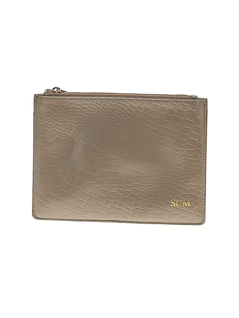 Pre-owned Assorted Brands Clutch In Gray