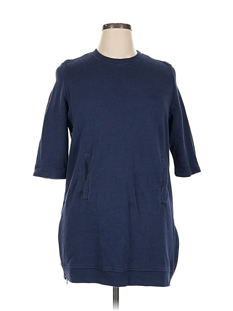 Pre-owned Fabletics Pullover Sweater In Blue