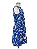 DKNY Graphic Blue Cocktail Dress Size 6 (petite) - photo 4