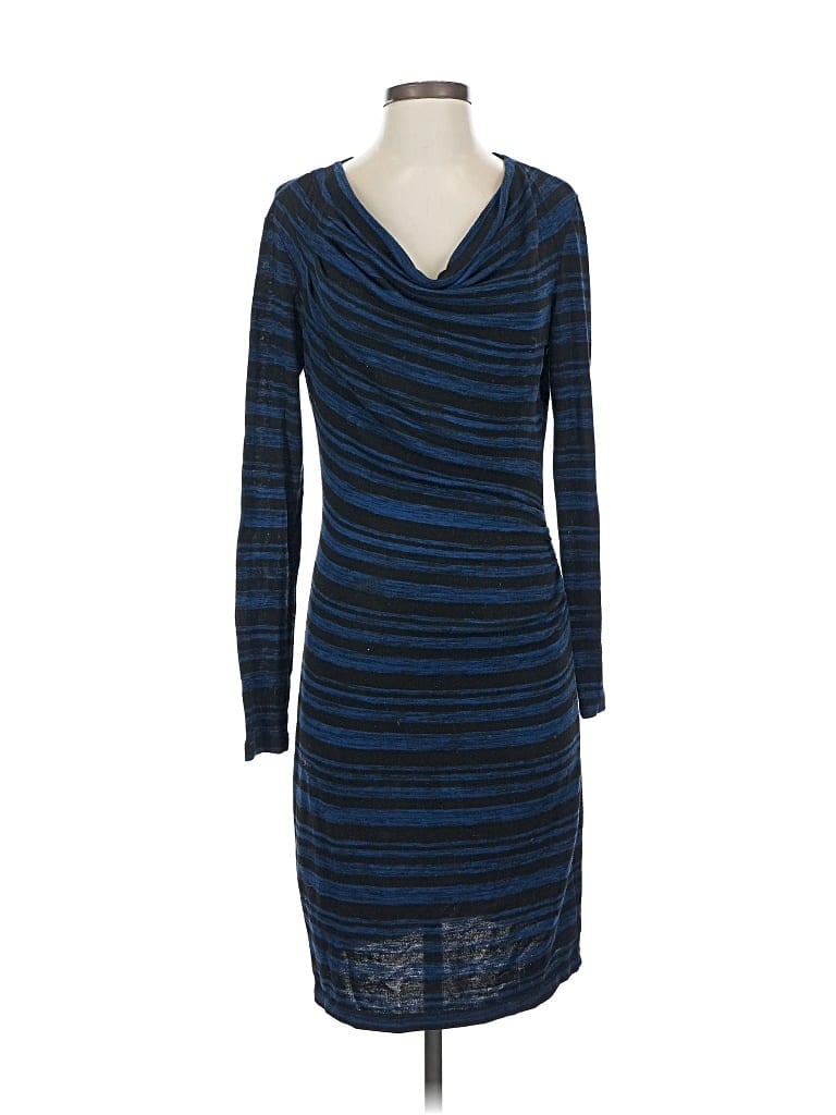Pre-owned Max Studio Casual Dress In Blue