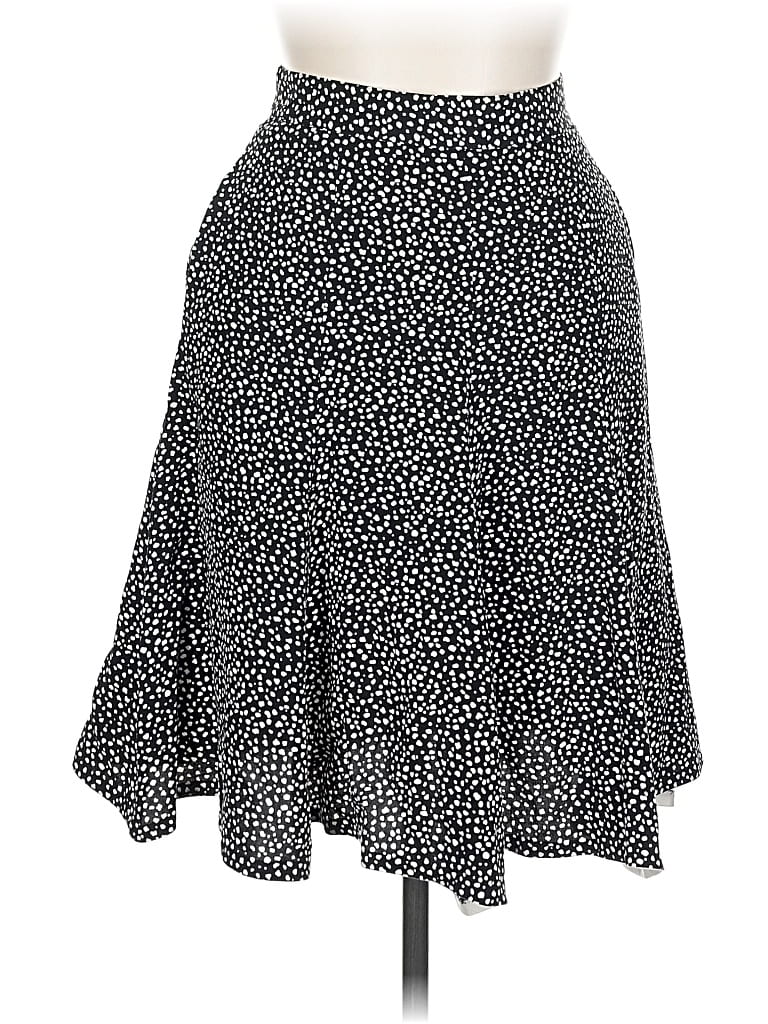 Pre-owned Liz Claiborne Collection Casual Skirt In Black