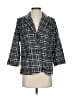 Laurie Felt Plaid Gray Blazer Size 2 - photo 1