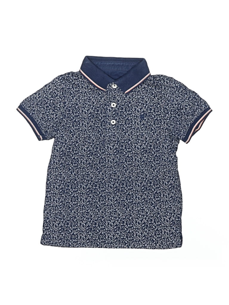 Click to view more detailed imagery on our partner's website Pre-owned Unbranded Kids' Short Sleeve Polo Shirt In Blue