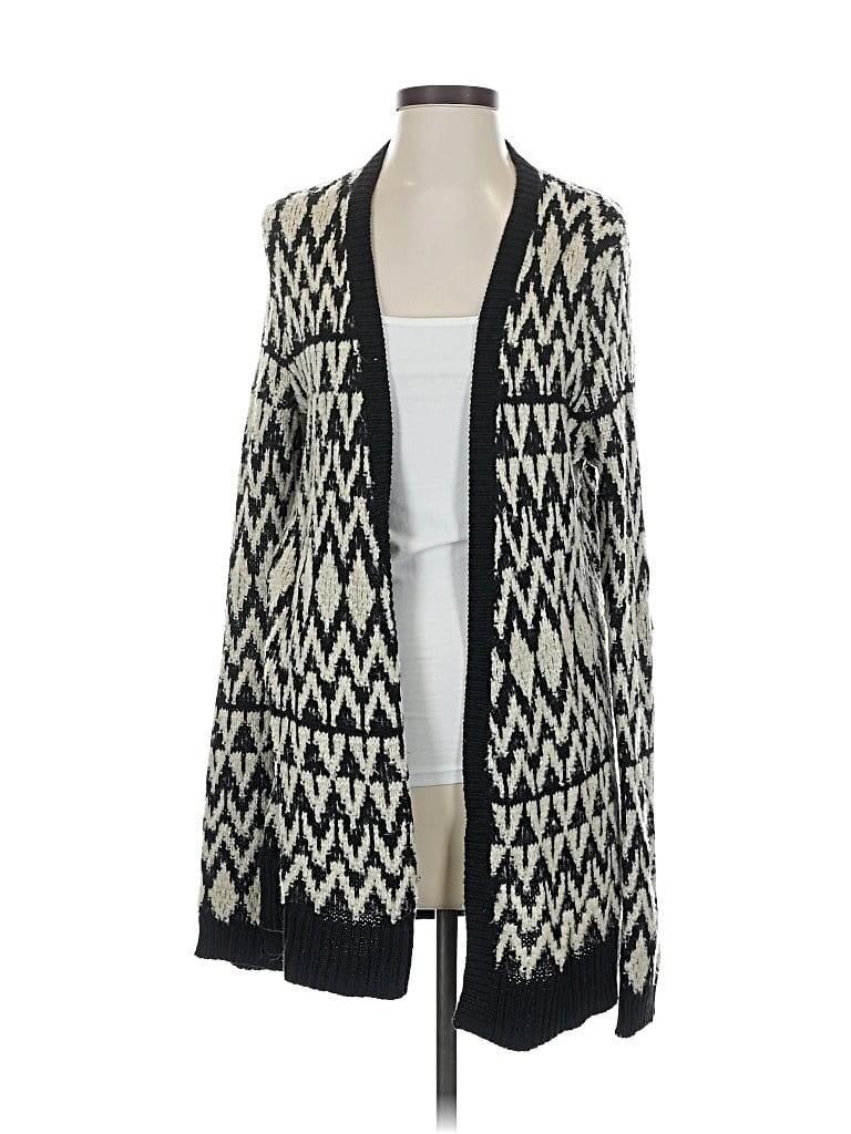 Pre-owned Lou & Grey Cardigan Sweater In Black