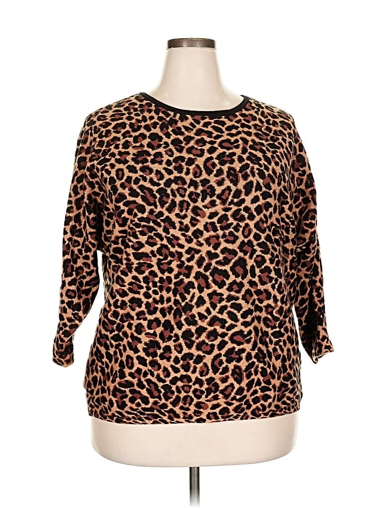 Pre-owned Love Scarlett Pullover Sweater In Brown