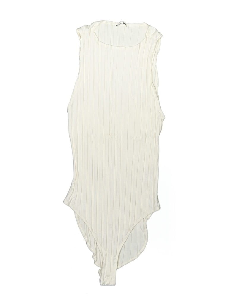 Pre-owned Reformation Jeans Sleeveless Blouse In White