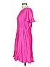 DKNY 100% Polyester Pink Cocktail Dress Size 12 - photo 5