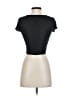 Out From Under Black Short Sleeve Top Size S - photo 2