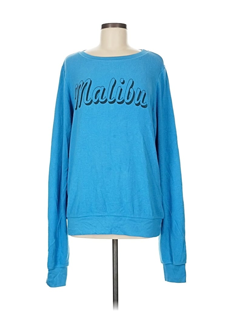 Pre-owned God Save La Sweatshirt In Blue