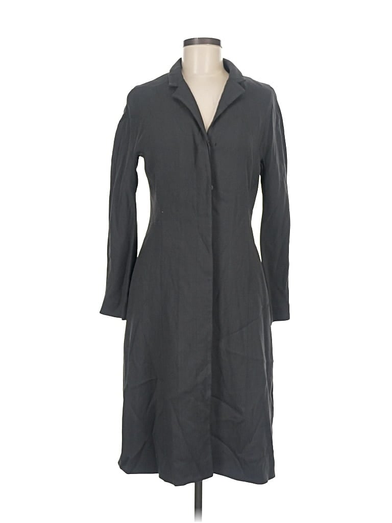 Pre-owned Mm. Lafleur Casual Dress In Gray
