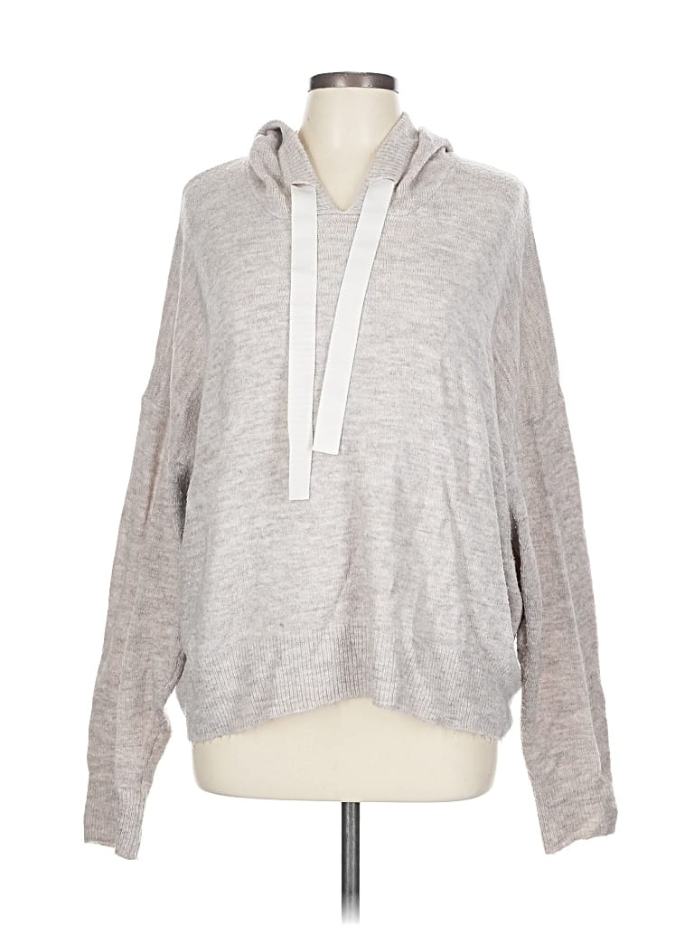 Pre-owned Express Pullover Sweater In Gray