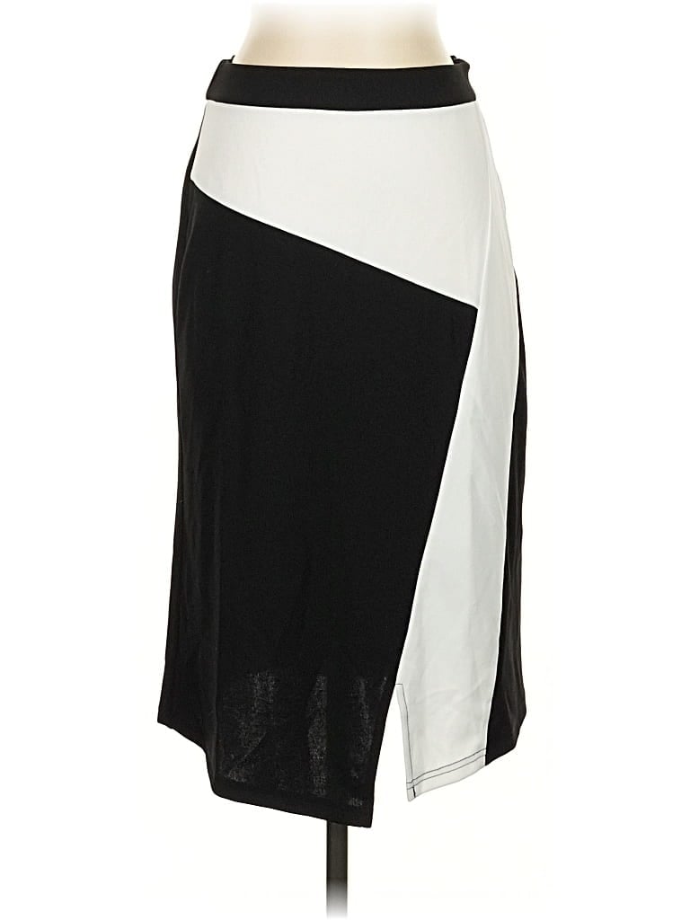 Pre-owned Shein Casual Skirt In Black