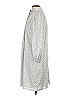 Ann Taylor 100% Polyester Silver Casual Dress Size XS - photo 5