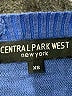 Central Park West 100% Cotton Tie-dye Blue Pullover Sweater Size XS - photo 7
