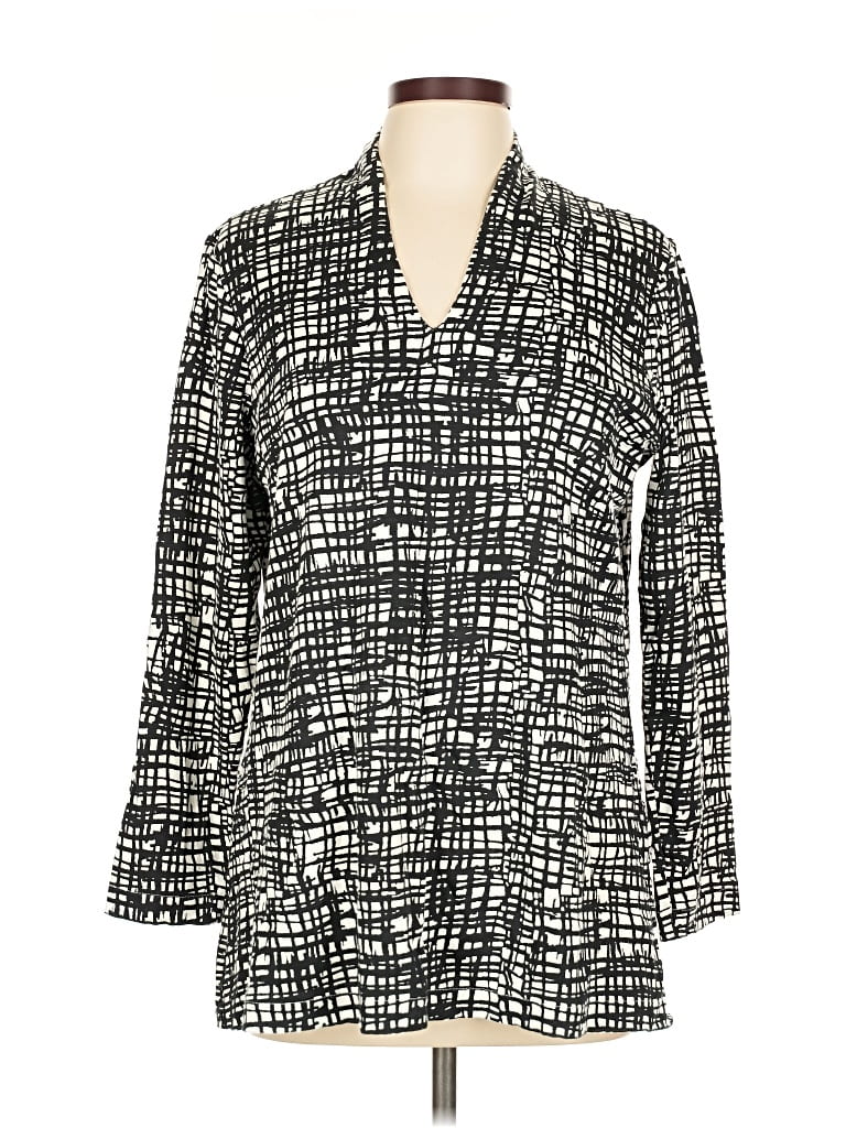 Pre-owned Hurley 3/4 Sleeve T-shirt In Black