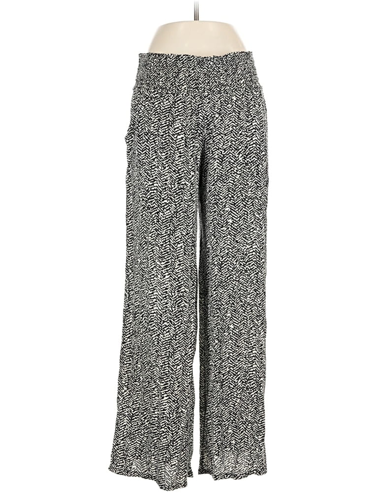 Pre-owned Three Dots Casual Pants In Silver