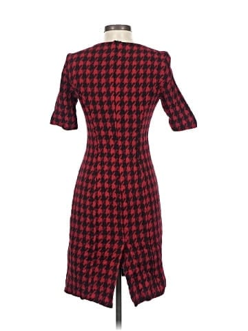 Pink Tartan Cocktail Dress (view 2)