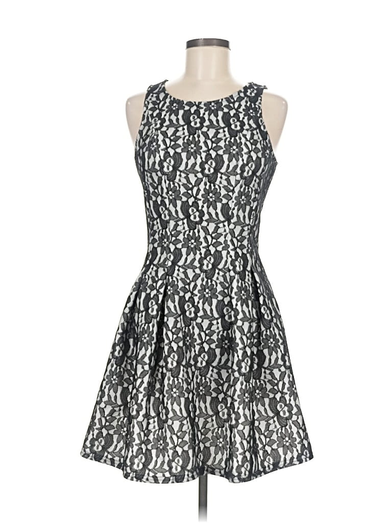 Pre-owned Blue Rain Cocktail Dress In Black