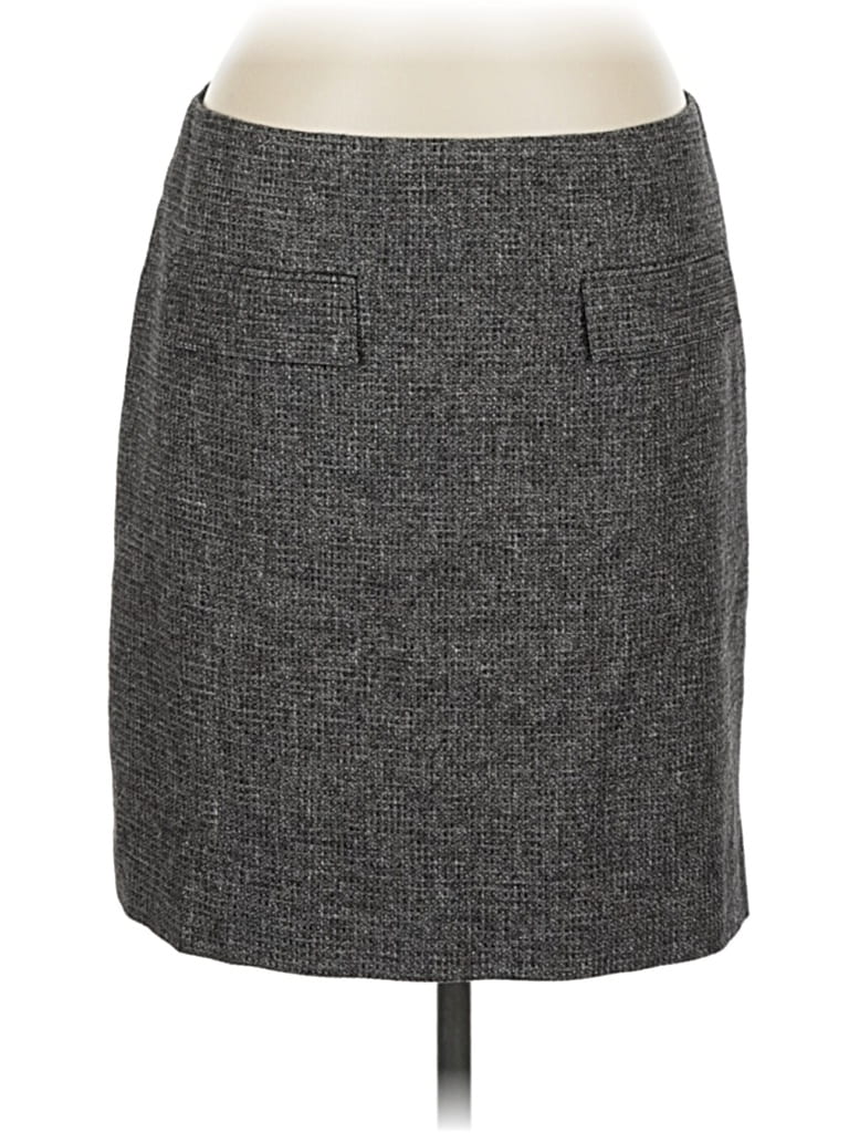 ANN TAYLOR Pre-owned Formal Skirt In Gray