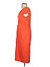 Slate & Willow Solid Orange Cocktail Dress Size 4 - photo 5