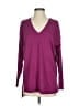 INC International Concepts Purple Pullover Sweater Size S - photo 1