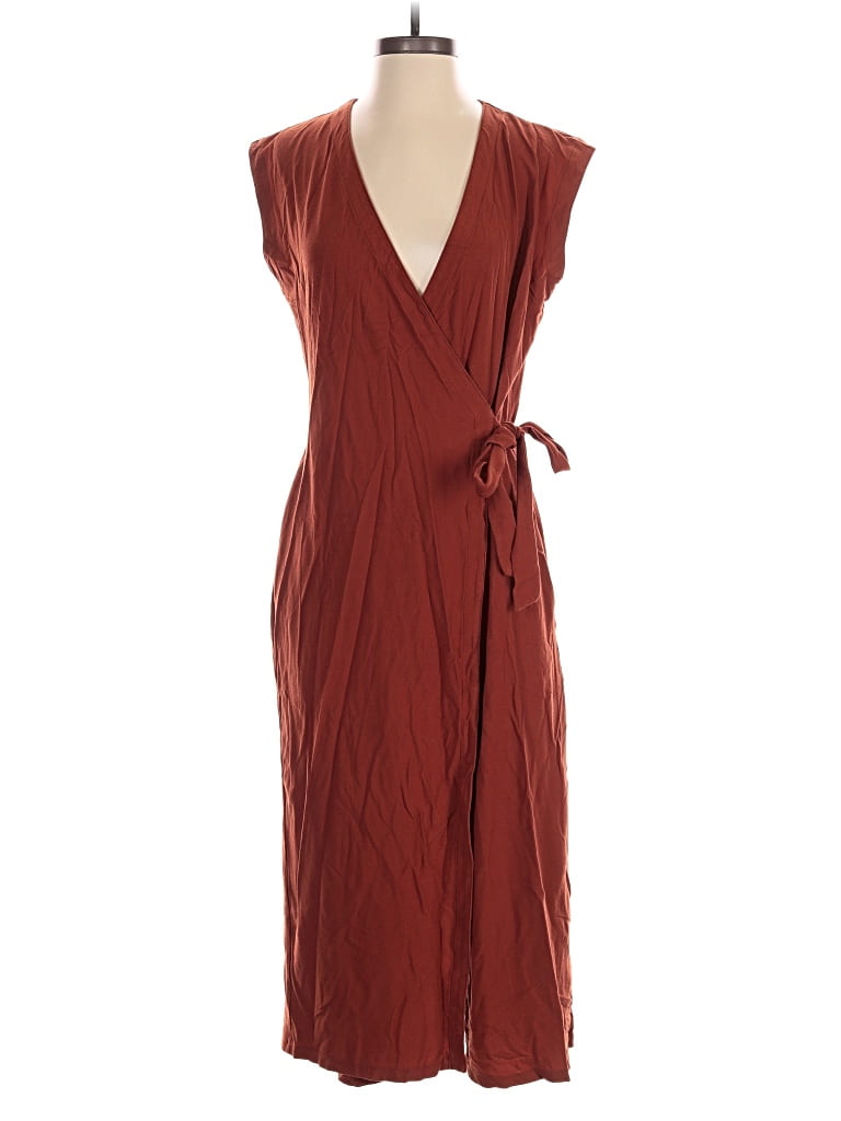 Pre-owned Eileen Fisher Jumpsuit In Brown